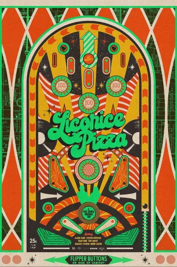Poster to the movie "Licorice Pizza" #683136