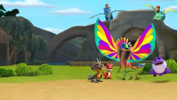 Backdrop to the movie "Dragons: Rescue Riders: Secrets of the Songwing" #350085