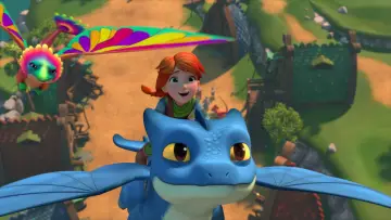 Backdrop to the movie "Dragons: Rescue Riders: Secrets of the Songwing" #350089