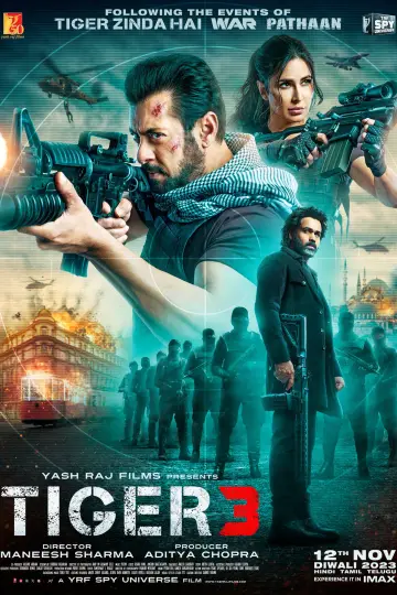 Poster to the movie "Tiger 3" #947093