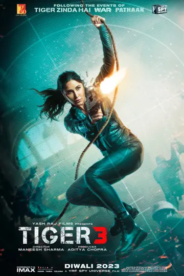 Poster to the movie "Tiger 3" #947095