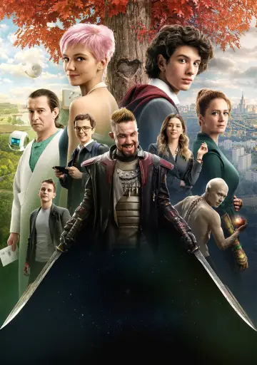 Poster to the movie "Guest from the Future" #1077703