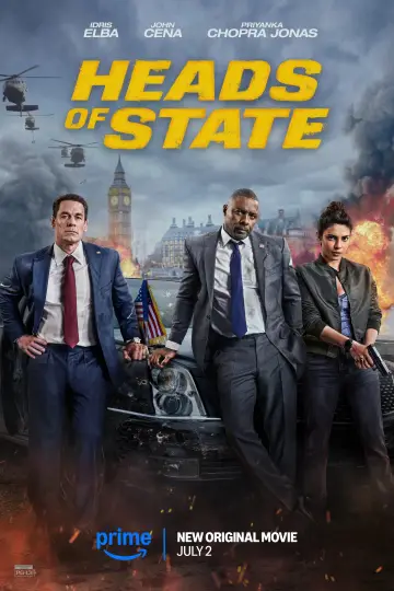 Poster to the movie "Heads of State" #585127