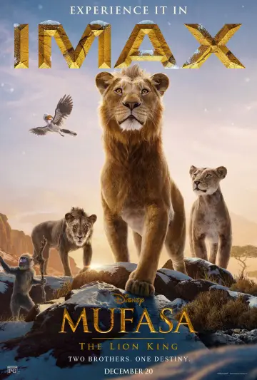 Poster to the movie "Mufasa: The Lion King" #557292