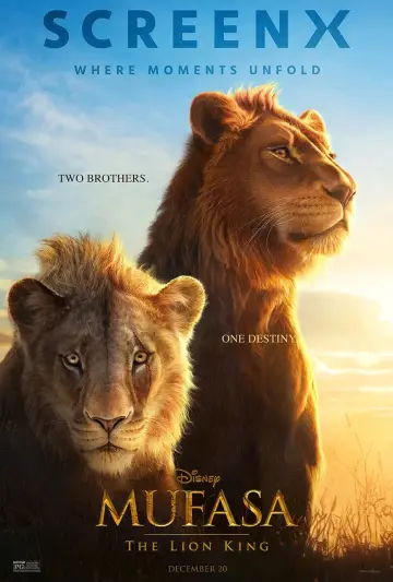 Poster to the movie "Mufasa: The Lion King" #557357