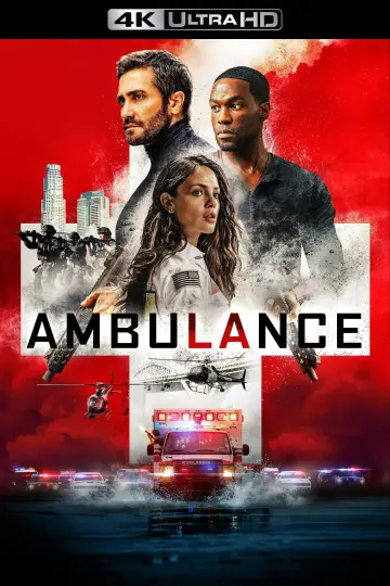 Poster to the movie "Ambulance" #720182