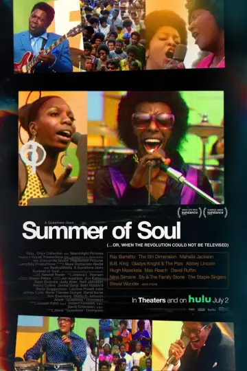 Poster to the movie "Summer of Soul (...Or, When the Revolution Could Not Be Televised)" #122801