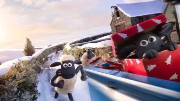 Backdrop to the movie "Shaun the Sheep: The Flight Before Christmas" #1005985