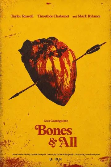 Poster to the movie "Bones and All" #965266