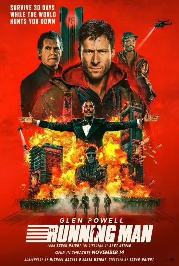 Poster to the movie "The Running Man" #514323