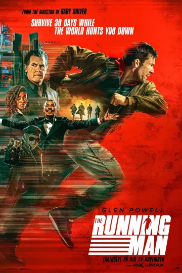 Poster to the movie "The Running Man" #765269