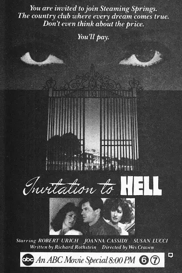 Poster to the movie "Invitation to Hell" #1064163