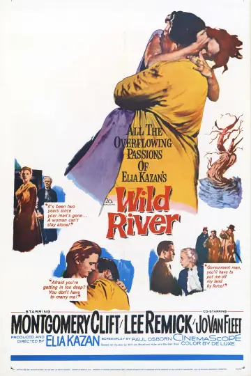 Poster to the movie "Wild River" #1103888