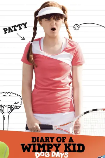 Poster to the movie "Diary of a Wimpy Kid: Dog Days" #506878