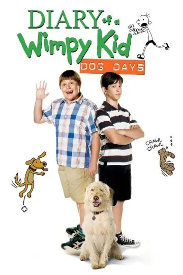 Poster to the movie "Diary of a Wimpy Kid: Dog Days" #69017