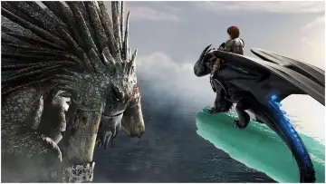 Backdrop to the movie "How to Train Your Dragon 2" #582785