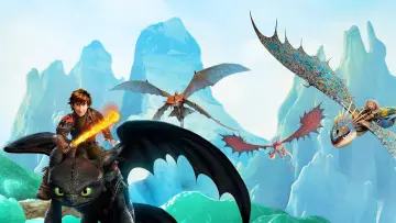 Backdrop to the movie "How to Train Your Dragon 2" #582796
