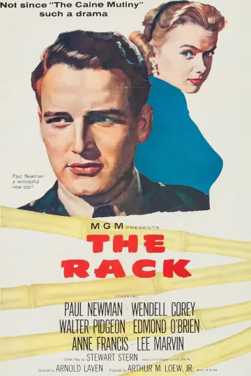 Poster to the movie "The Rack" #1062549