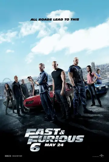 Poster to the movie "Fast & Furious 6" #260836