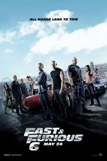 Poster to the movie "Fast & Furious 6" #994714