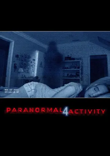 Poster to the movie "Paranormal Activity 4" #343837