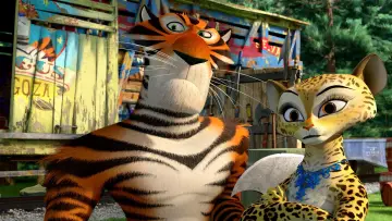 Backdrop to the movie "Madagascar 3: Europe