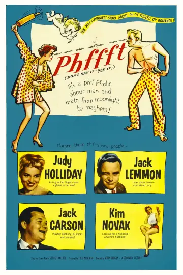 Poster to the movie "Phffft" #1615843