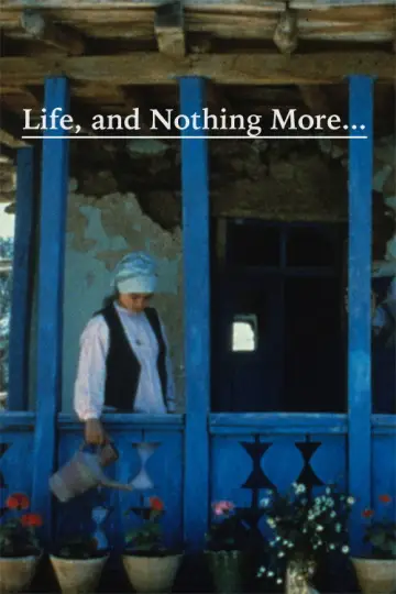 Poster to the movie "Life, and Nothing More…" #1139138
