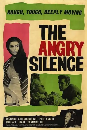 Poster to the movie "The Angry Silence" #1036663