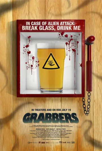 Poster to the movie "Grabbers" #1001368