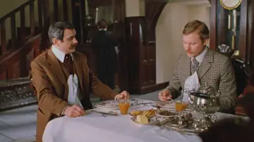 Backdrop to the movie "The Adventures of Sherlock Holmes and Dr. Watson: The Hound of the Baskervilles - Part 1" #1158316