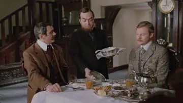 Backdrop to the movie "The Adventures of Sherlock Holmes and Dr. Watson: The Hound of the Baskervilles - Part 1" #1158319