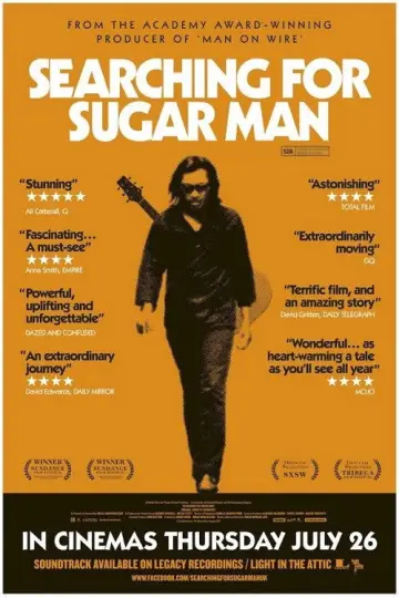 Poster to the movie "Searching for Sugar Man" #1027966