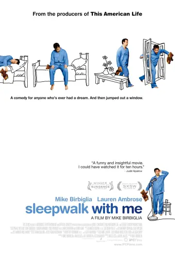 Poster to the movie "Sleepwalk with Me" #1063821