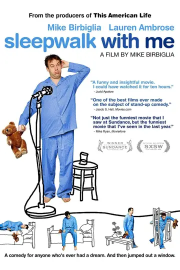 Poster to the movie "Sleepwalk with Me" #1063822