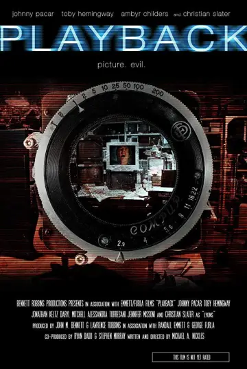 Poster to the movie "Playback" #735719