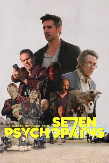 Poster to the movie "Seven Psychopaths" #862147