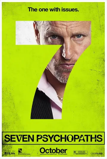 Poster to the movie "Seven Psychopaths" #862156