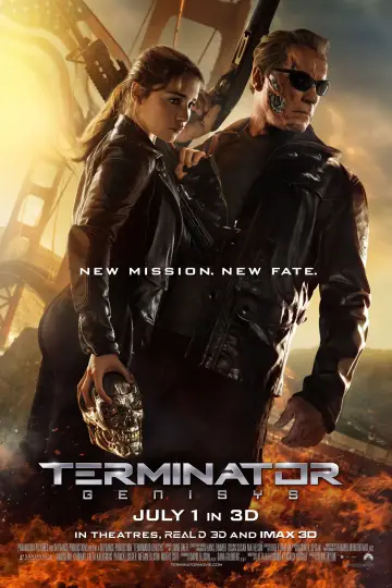 Poster to the movie "Terminator Genisys" #574803