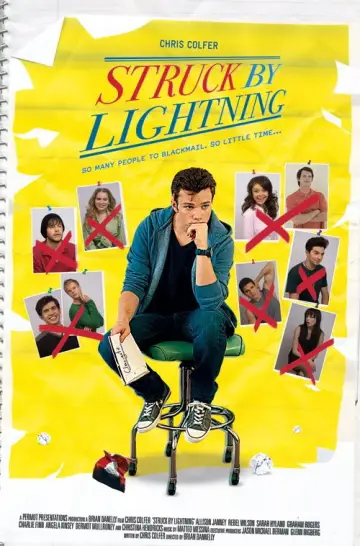 Poster to the movie "Struck by Lightning" #1061919