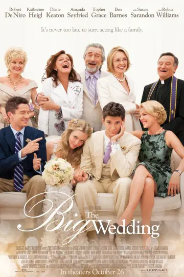 Poster to the movie "The Big Wedding" #1018849
