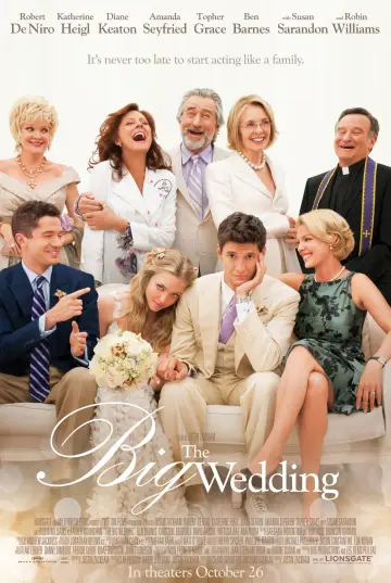 Poster to the movie "The Big Wedding" #1018850