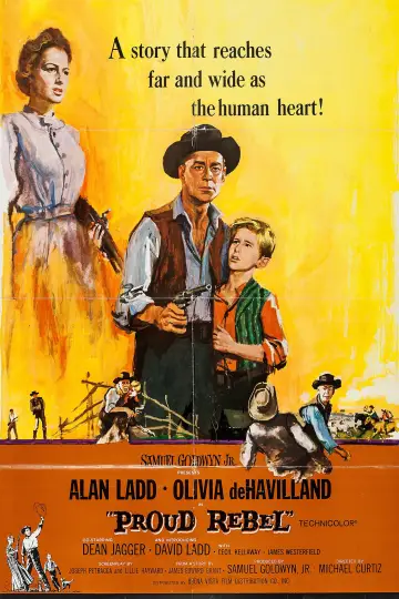 Poster to the movie "The Proud Rebel" #1063539