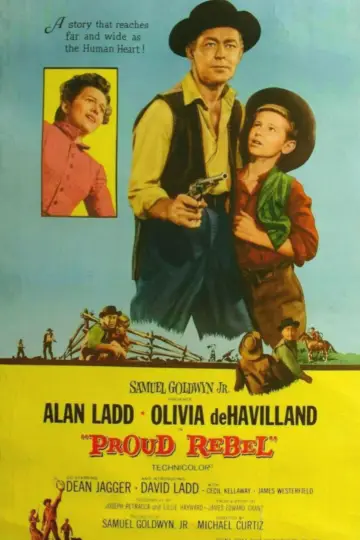 Poster to the movie "The Proud Rebel" #1063540