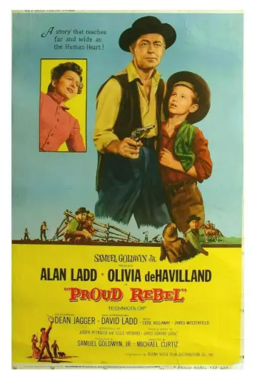 Poster to the movie "The Proud Rebel" #1063541
