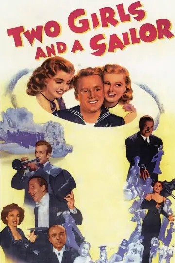 Poster to the movie "Two Girls and a Sailor" #1160624