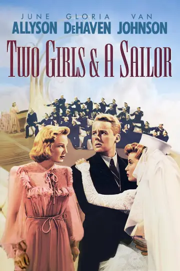Poster to the movie "Two Girls and a Sailor" #1160628