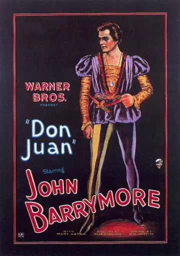 Poster to the movie "Don Juan" #766316