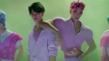 Backdrop to the movie "KPop Demon Hunters" #510658