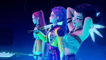 Backdrop to the movie "KPop Demon Hunters" #510769